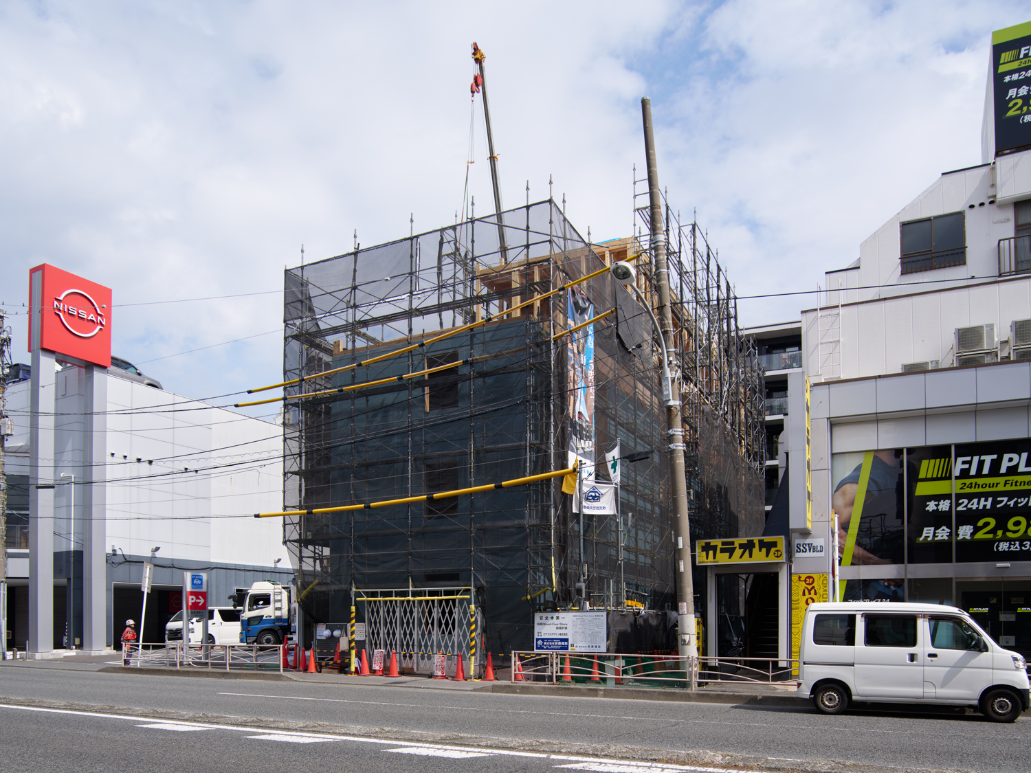 素早く施工できる純木造5階建て建築！環境に優しい選択肢